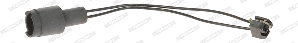 Warning Contact, brake pad wear