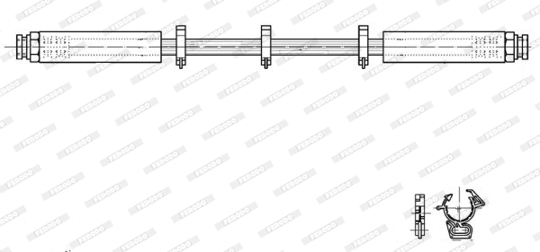 Brake Hose (FHY2934)
