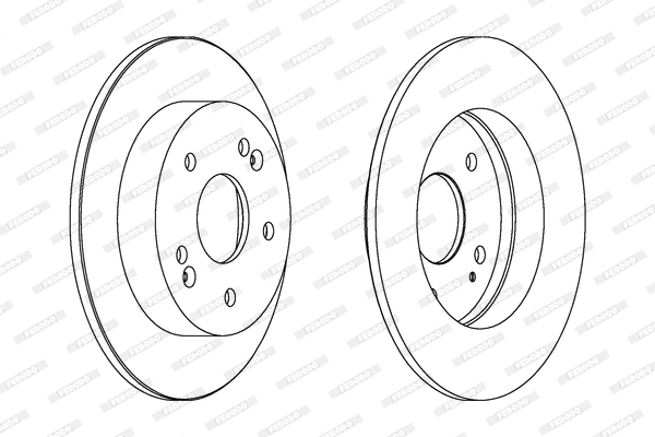 Brake Disc (DDF1483)
