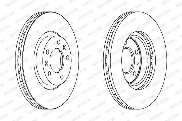 Brake Disc (DDF1132)
