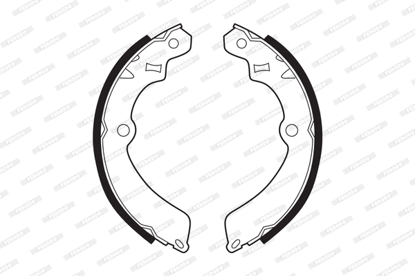 Brake Shoe Set (FSB316)