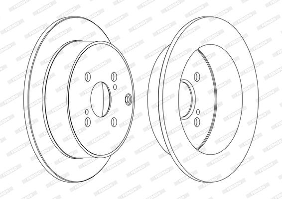 Brake Disc (DDF1409C)