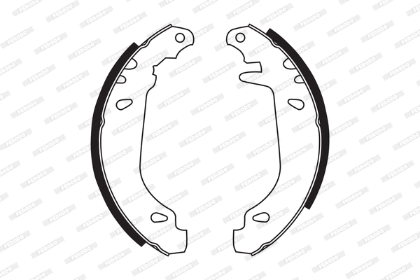 Brake Shoe Set (FSB337)