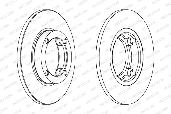 Brake Disc (DDF1098)