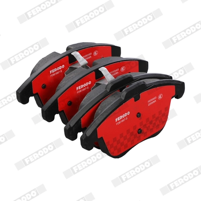 Brake Pad Set, disc brake (FDB1897-S)