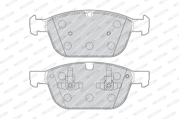 Brake Pad Set, disc brake (FDB4238)