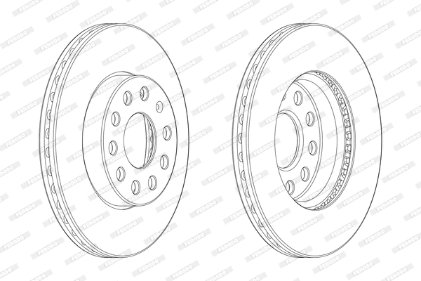 Brake Disc (DDF2400C-1)