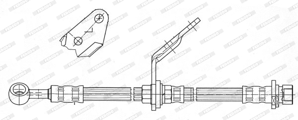 Brake Hose (FHY3303)