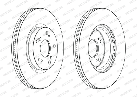 Brake Disc (DDF2473C)