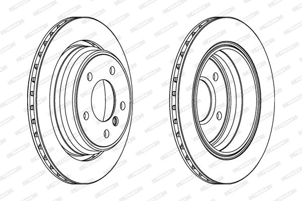 Brake Disc (DDF836)