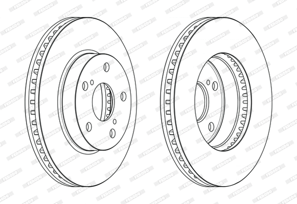 Brake Disc (DDF2634C)