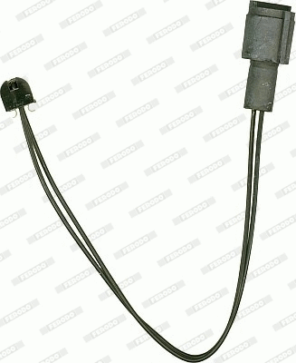 Warning Contact, brake pad wear (FWI201)