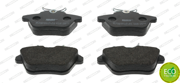 Brake Pad Set, disc brake (FDB995)