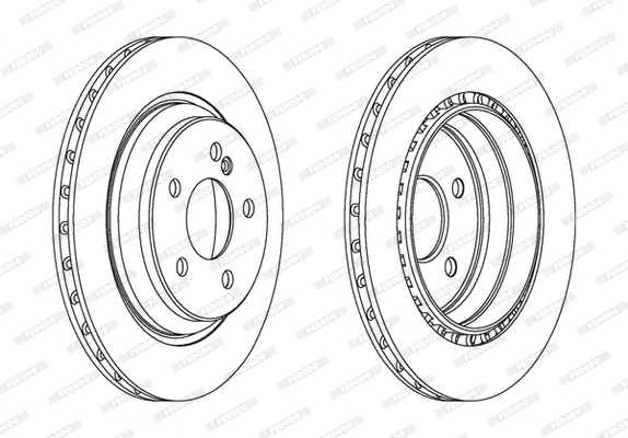 Brake Disc (DDF1457)