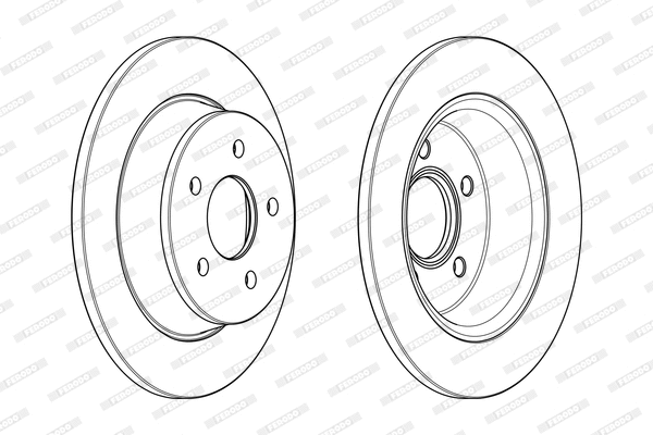 Brake Disc (DDF2058C)
