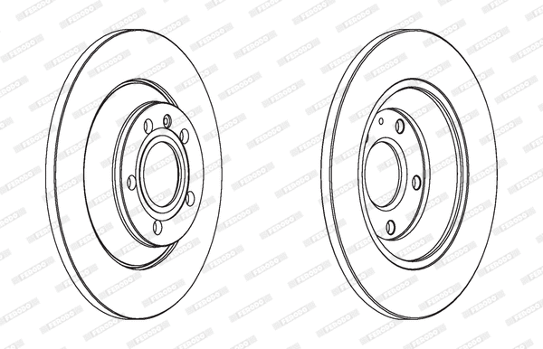 Brake Disc (DDF1850C)