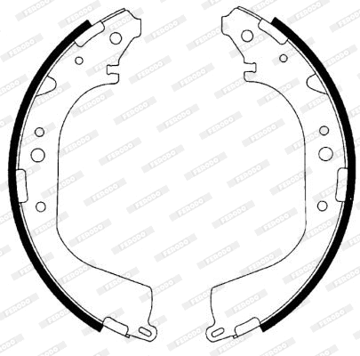 Brake Shoe Set (FSB4105)