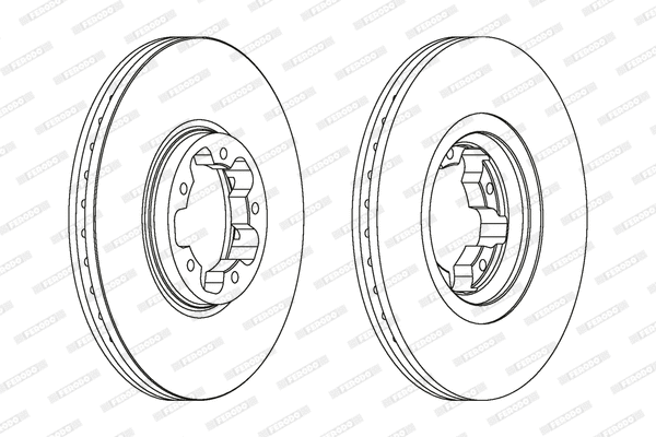Brake Disc (DDF1113C)
