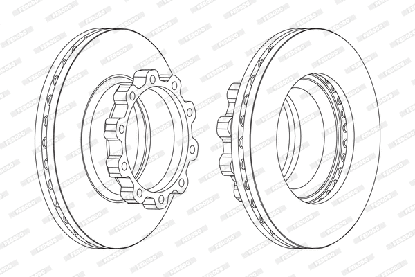 Brake Disc (FCR170A)