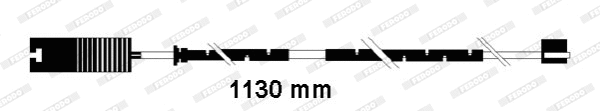 Warning Contact, brake pad wear (FWI301)