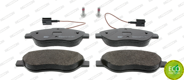 Brake Pad Set, disc brake (FDB1468)