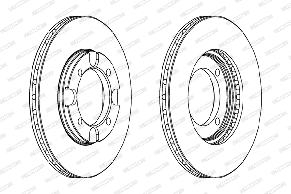 Brake Disc (DDF293)