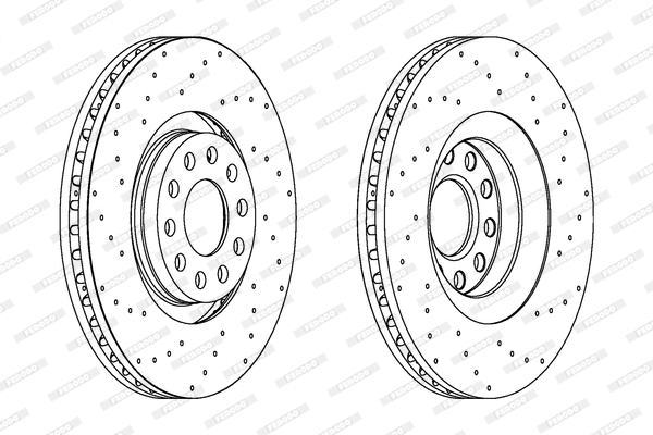 Brake Disc (DDF1422C-1)