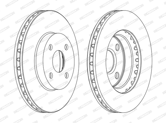 Brake Disc (DDF1309C)