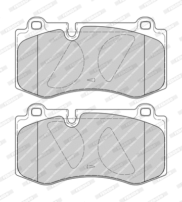 Brake Pad Set, disc brake (FDB4055-D)