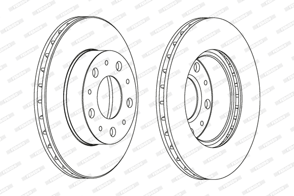 Brake Disc (DDF1171)