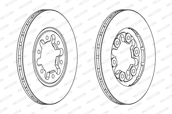Brake Disc (DDF357)