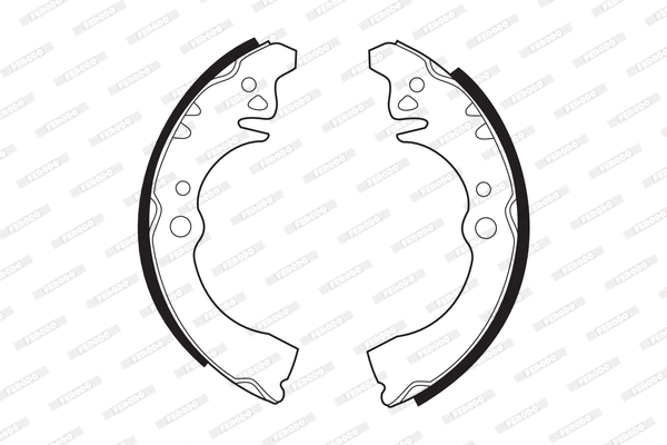 Brake Shoe Set (FSB416)