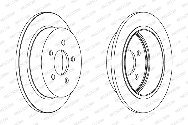 Brake Disc (DDF1186)