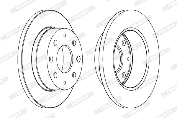 Brake Disc (DDF106X)