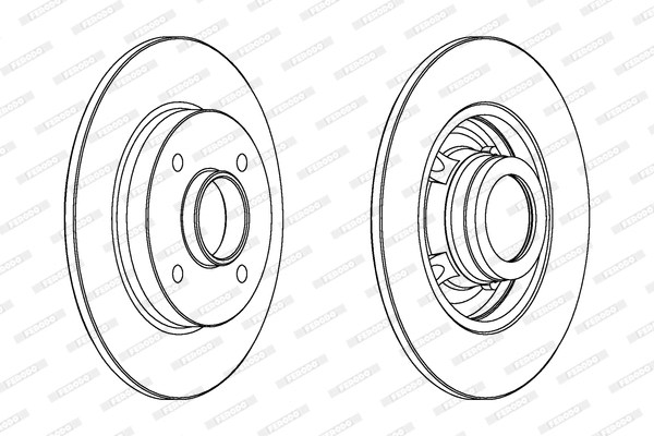 Brake Disc (DDF1523C-1)