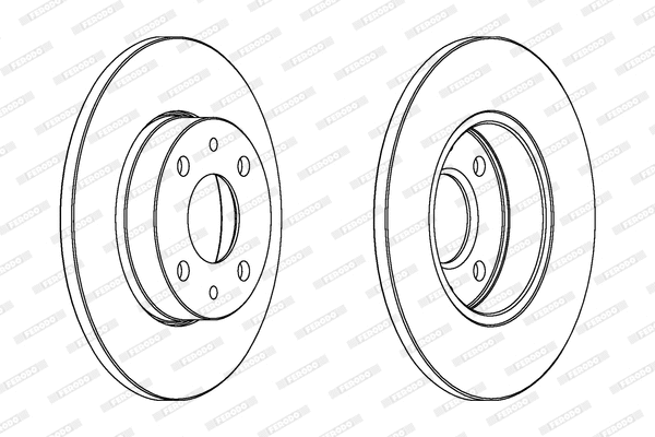 Brake Disc (DDF240)