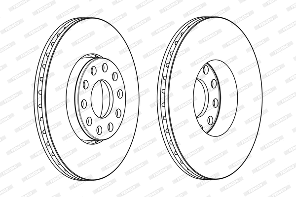 Brake Disc (DDF1677)