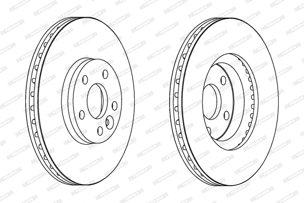Brake Disc (DDF1567)