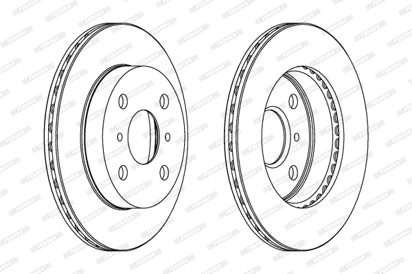 Brake Disc (DDF350)