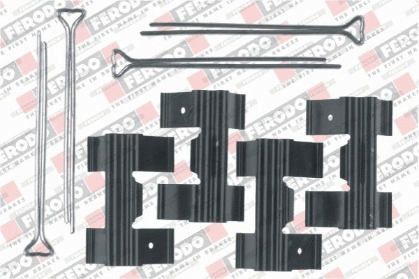 Accessory Kit, disc brake pad (FBA420)