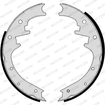 Brake Shoe Set (FSB620)