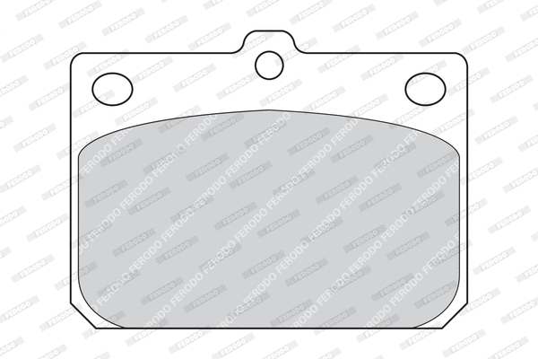Brake Pad Set, disc brake (FDB85)
