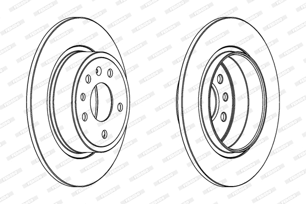 Brake Disc (DDF1116)