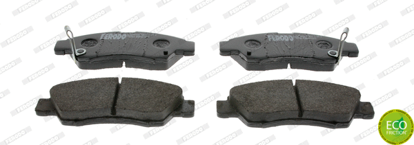 Brake Pad Set, disc brake (FDB777)