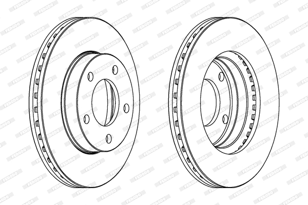Brake Disc (DDF292)