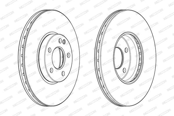 Brake Disc (DDF2334C-1)