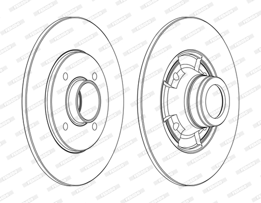 Brake Disc (DDF752C)