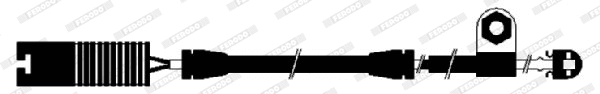 Warning Contact, brake pad wear (FWI264)