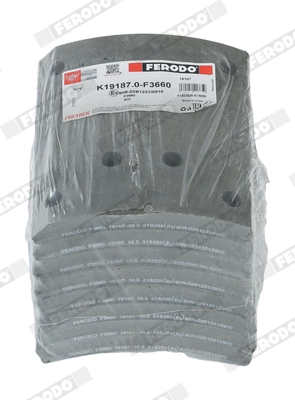 Brake Lining Kit, drum brake