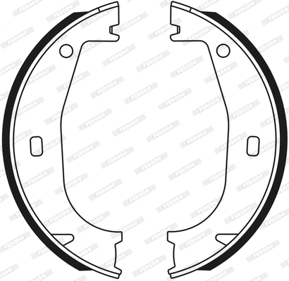 Brake Shoe Set, parking brake